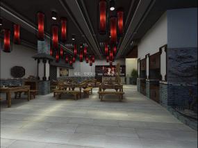自助火鍋店設計裝飾效果圖