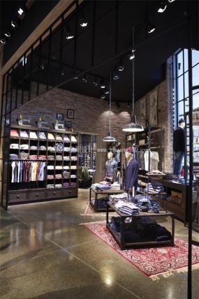 精品服裝店設(shè)計裝修效果圖片
