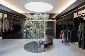 個性服裝店裝修高清效果圖