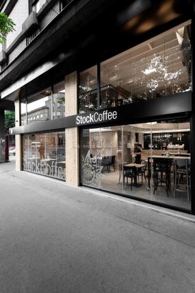 最新連鎖奶茶店設(shè)計裝修圖片