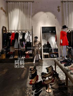 服裝設(shè)計工作室裝潢設(shè)計效果圖片