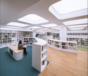 圖書館裝修設計效果圖