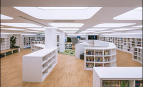圖書館裝修設計效果圖片