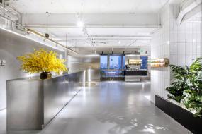 簡約風(fēng)格美發(fā)店裝飾設(shè)計(jì)效果圖片