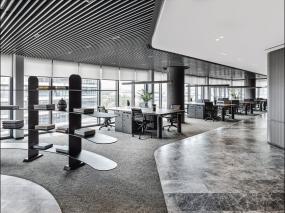 loft風格現(xiàn)代辦公室裝修效果