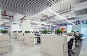 現(xiàn)代辦公室工裝裝修效果圖片2018