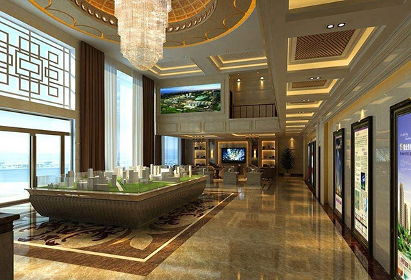售樓部裝修效果圖片
