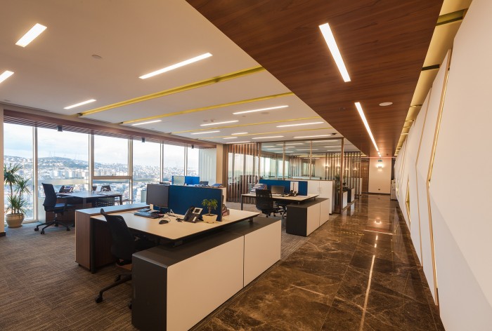 開(kāi)放式辦公區(qū)域